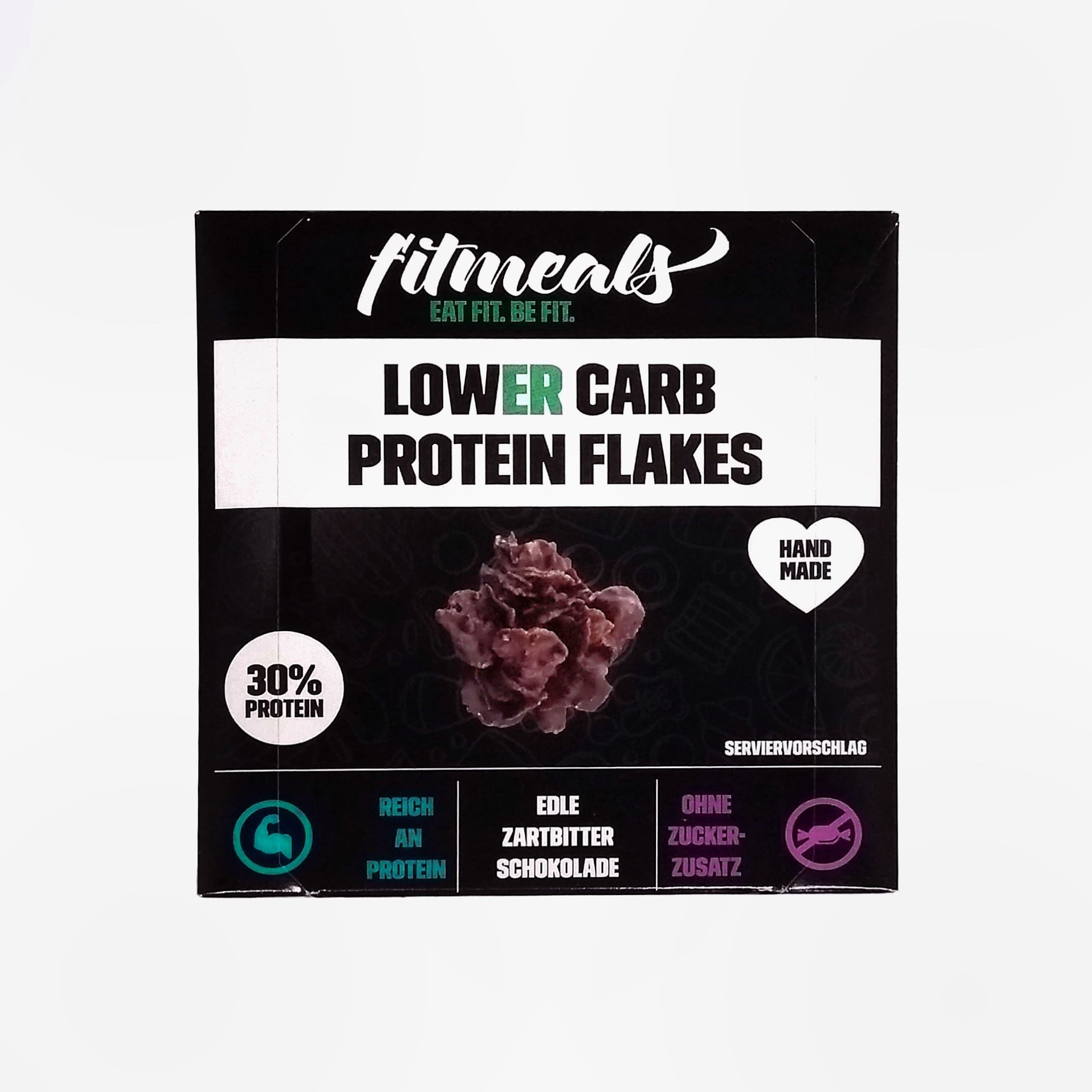 Lower Carb Protein Flakes Edle Zartbitter-Schokolade