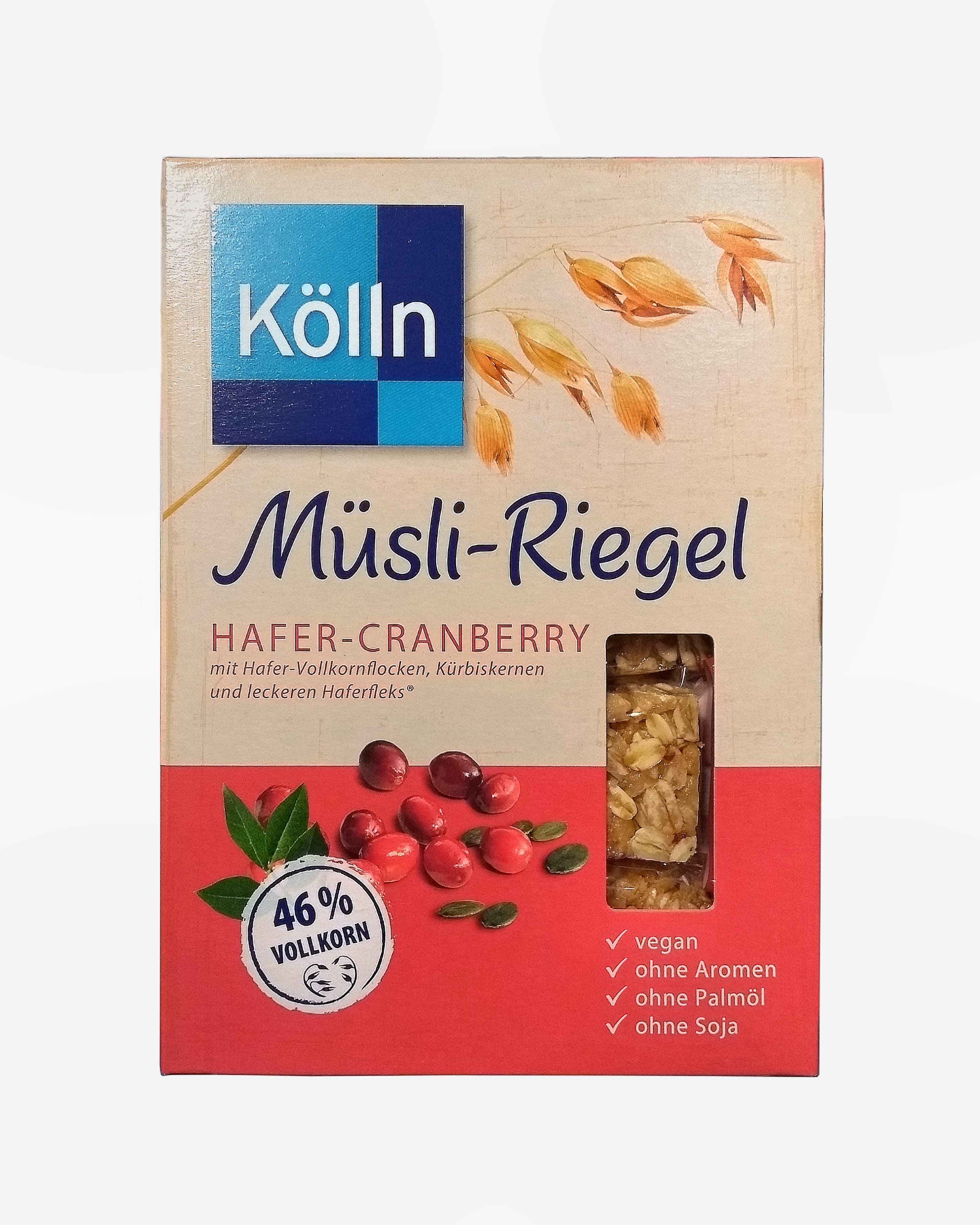 Müsli-Riegel Hafer-Cranberry